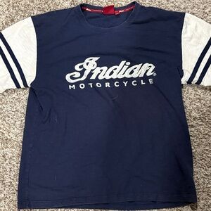 Indian Motorcycle Navy Blue Men's Tee